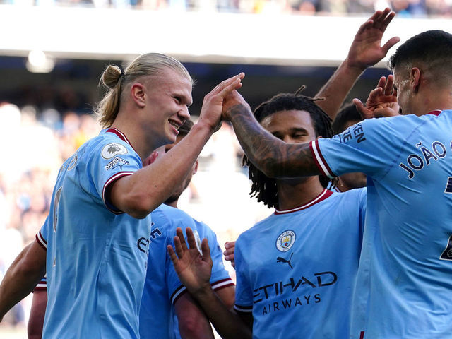 Erling Haaland strikes twice as Manchester City hit Southampton for four