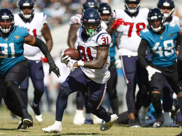 RECAP: Texans 13, Jaguars 6. Pierce Touchdown Gives Texans Ninth Straight  Win Over Jacksonville - Battle Red Blog