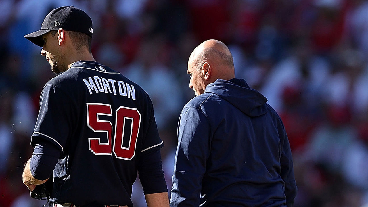 How Braves' Charlie Morton got hurt, threw 16 pitches before