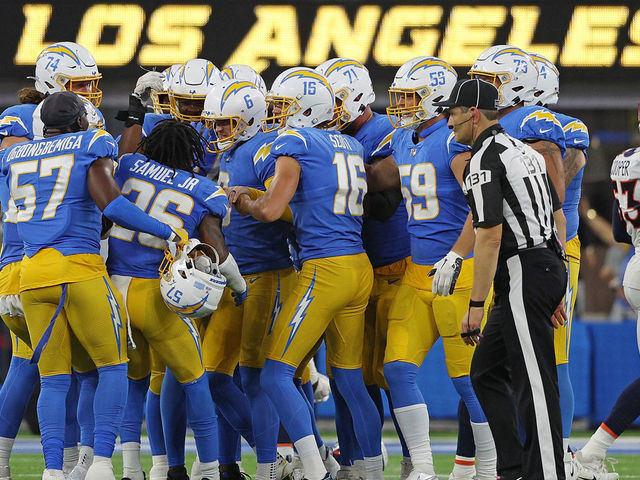 Photos  Muffed punt leads to Chargers win over Broncos - Los Angeles Times