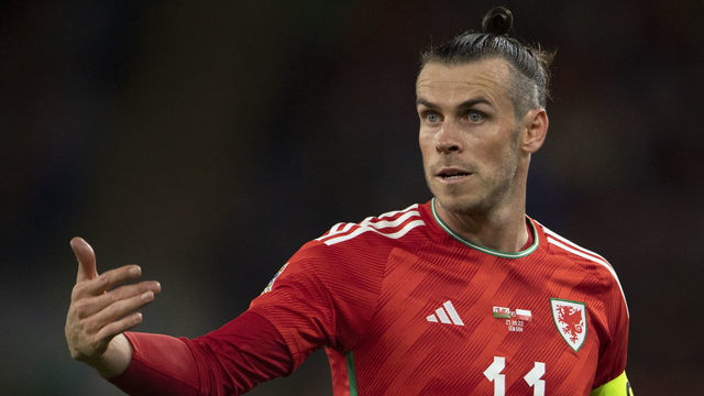 CARDIFF, WALES - SEPTEMBER 25: Gareth Bale of Wales during the UEFA Nations League League A Group 4 match between Wales and Poland at Cardiff City Stadium on September 25, 2022 in Cardiff, Wales.