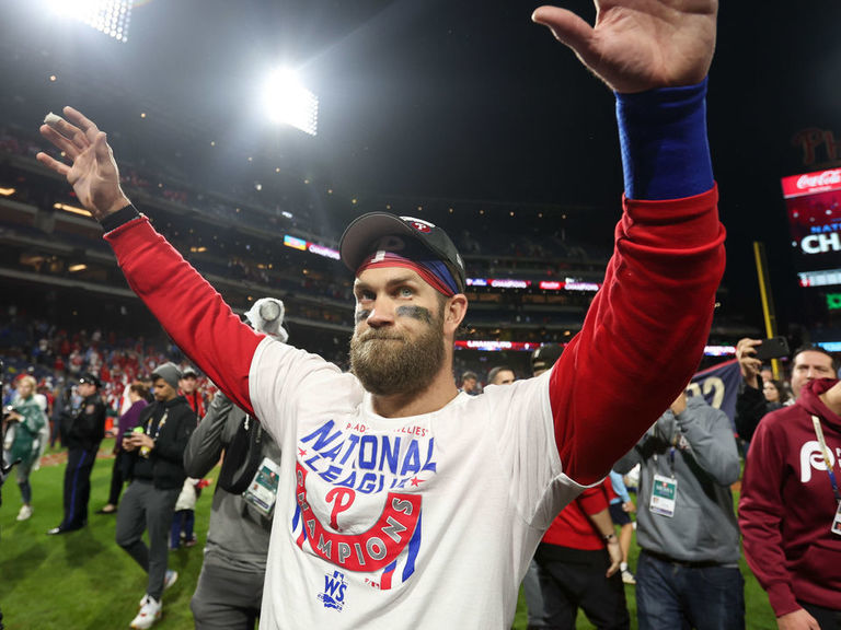 Hot Harper carries Phillies into 1st World Series since 2009