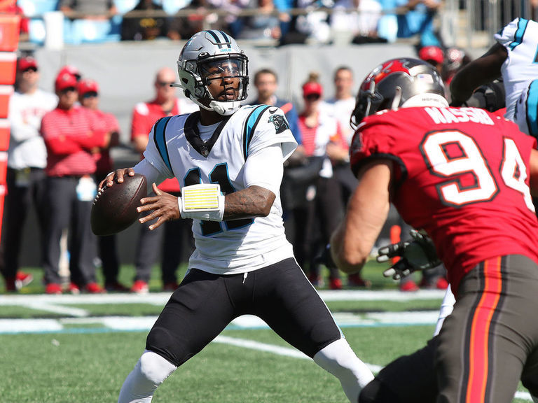 Panthers' PJ Walker to start at QB against Buccaneers