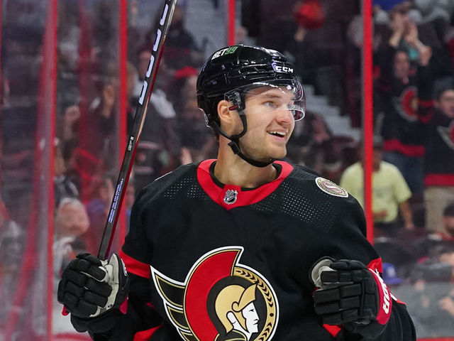 Josh Norris scores twice in return from injury, Senators beat Capitals 6-1  - ABC News