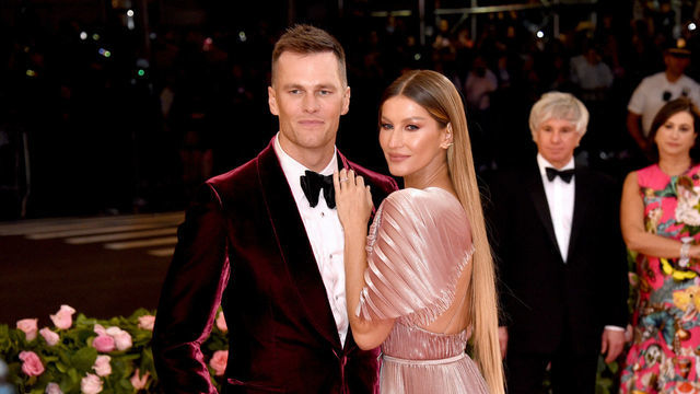 NEW YORK, NEW YORK - MAY 06: Tom Brady and Gisele Bündchen attend The 2019 Met Gala Celebrating Camp: Notes on Fashion at Metropolitan Museum of Art on May 06, 2019 in New York City.