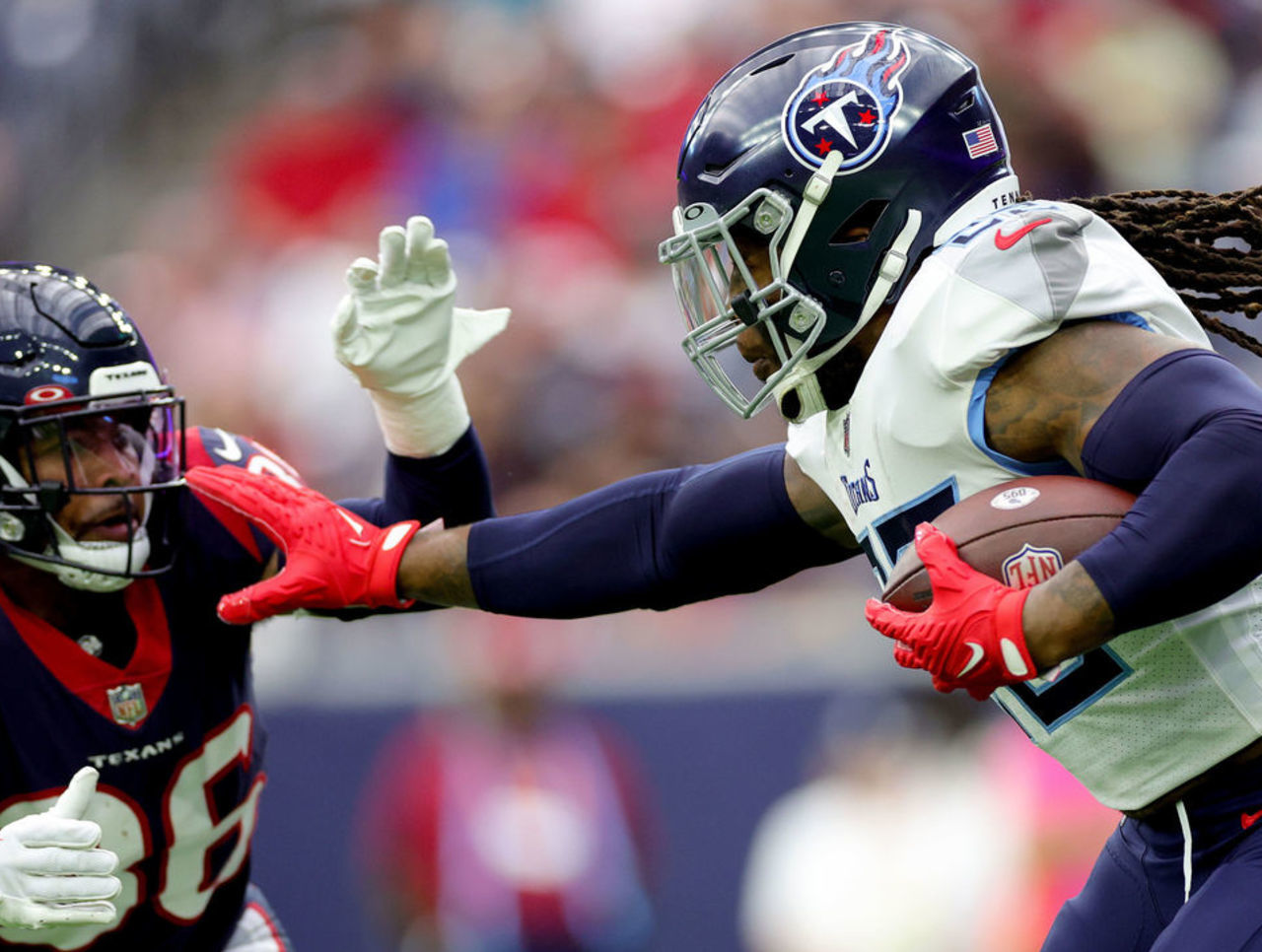 Houston's porous run defense faces test from Titans' Henry - The