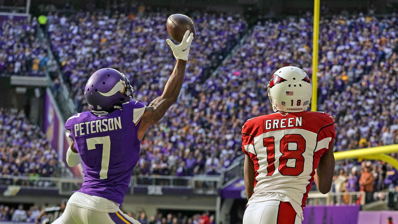 Vikings' Peterson, Hicks get their revenge against Cardinals - The San  Diego Union-Tribune