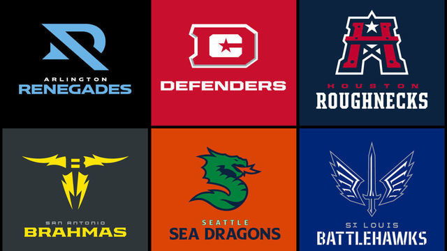 XFL announces team names, logos for 8 clubs