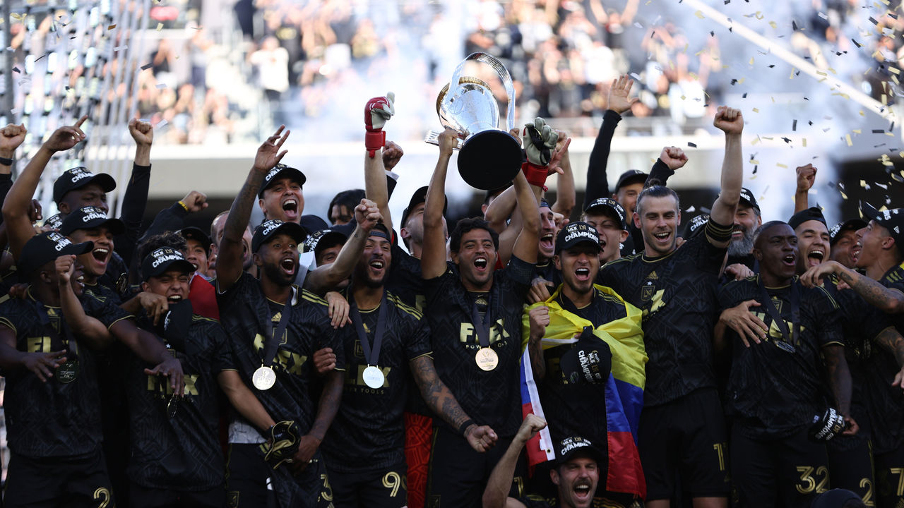 WATCH: Bale scores latest goal in MLS playoff history to help LAFC win  championship