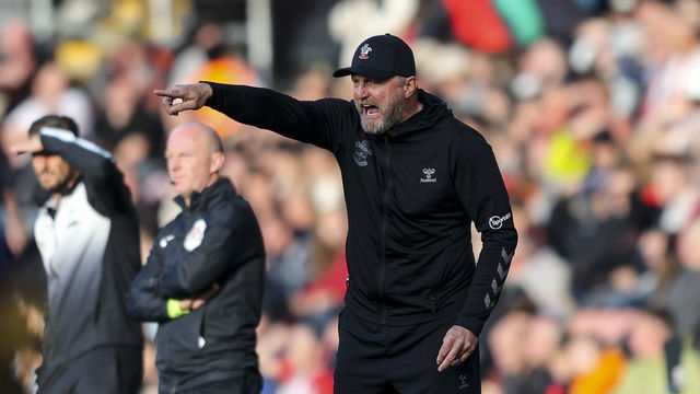 SOUTHAMPTON, ENGLAND - NOVEMBER 06: Head Coach Ralph Hasenhuttl of Southampton during the Premier League match between Southampton FC and Newcastle United at Friends Provident St. Mary's Stadium on November 06, 2022 in Southampton, England.