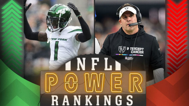 NFL Power Rankings - Week 10: Jets fly high, Raiders bottom out