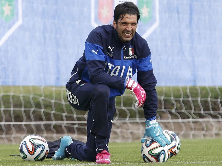 Report: Gianluigi Buffon to miss England match with ankle injury ...