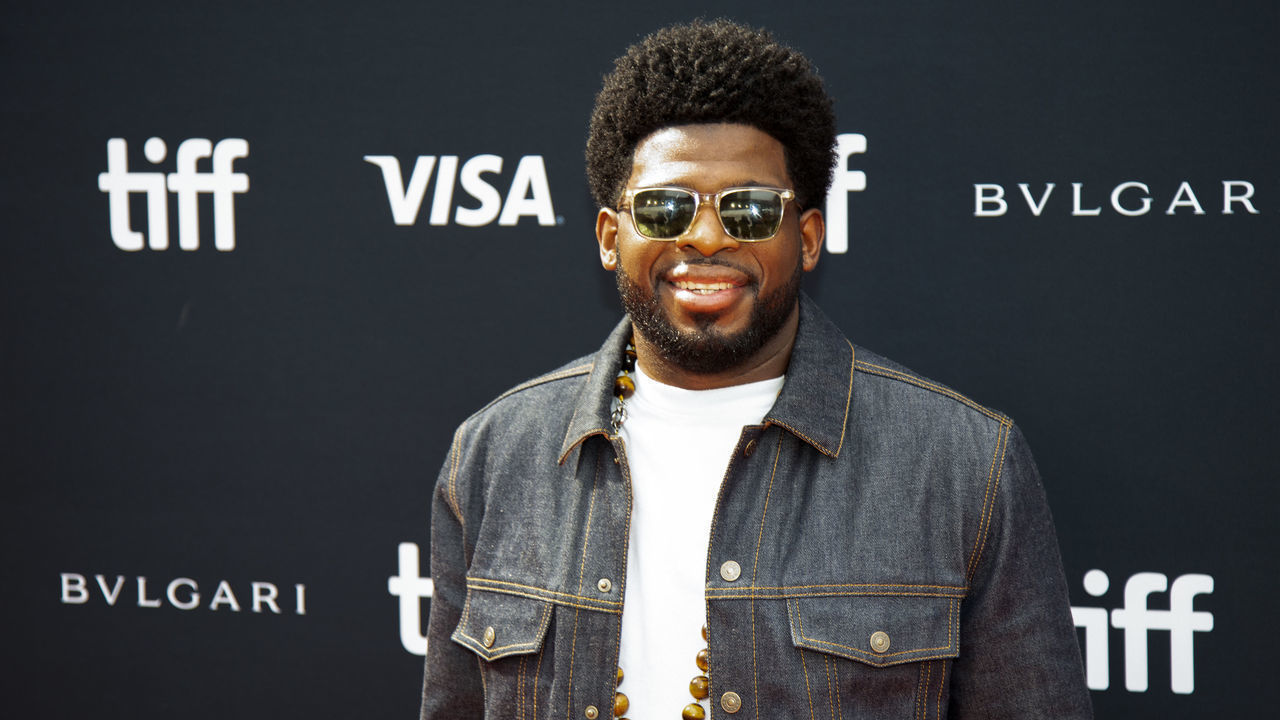 TORONTO, ONTARIO - SEPTEMBER 11: P. K. Subban attends the "Black Ice" Premiere during the 2022 Toronto International Film Festival at Roy Thomson Hall on September 11, 2022 in Toronto, Ontario.