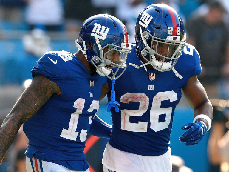 Giants' Saquon Barkley lobbies for Odell Beckham reunion: 'It