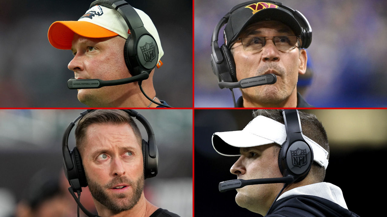 NFL coaches on the hot seat: Kliff Kingsbury, Nathaniel Hackett