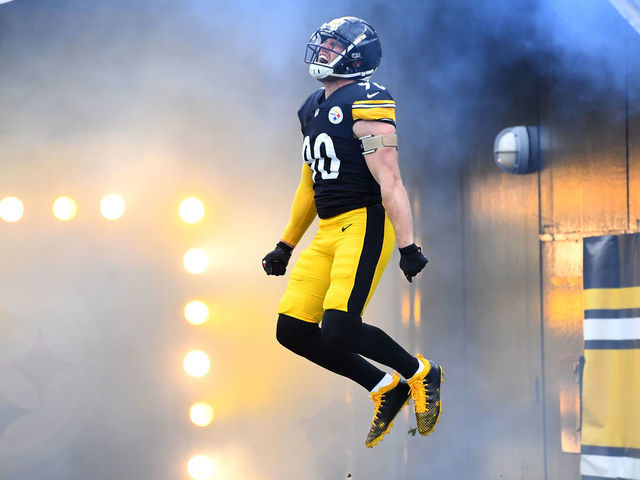 Getty Images - T.J. Watt #90 of the Pittsburgh Steelers