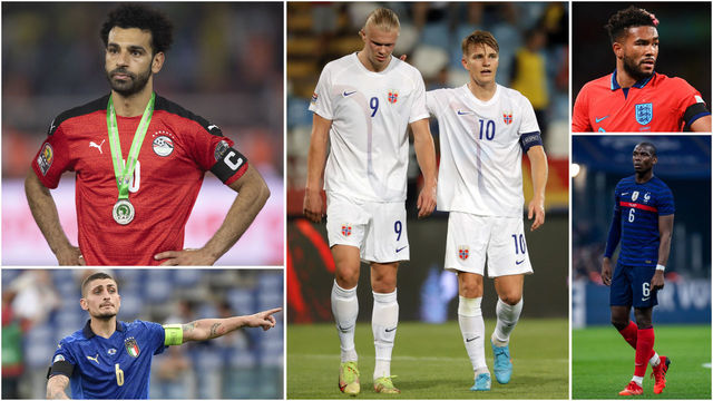 Absent XI: The best players who won't be at the World Cup