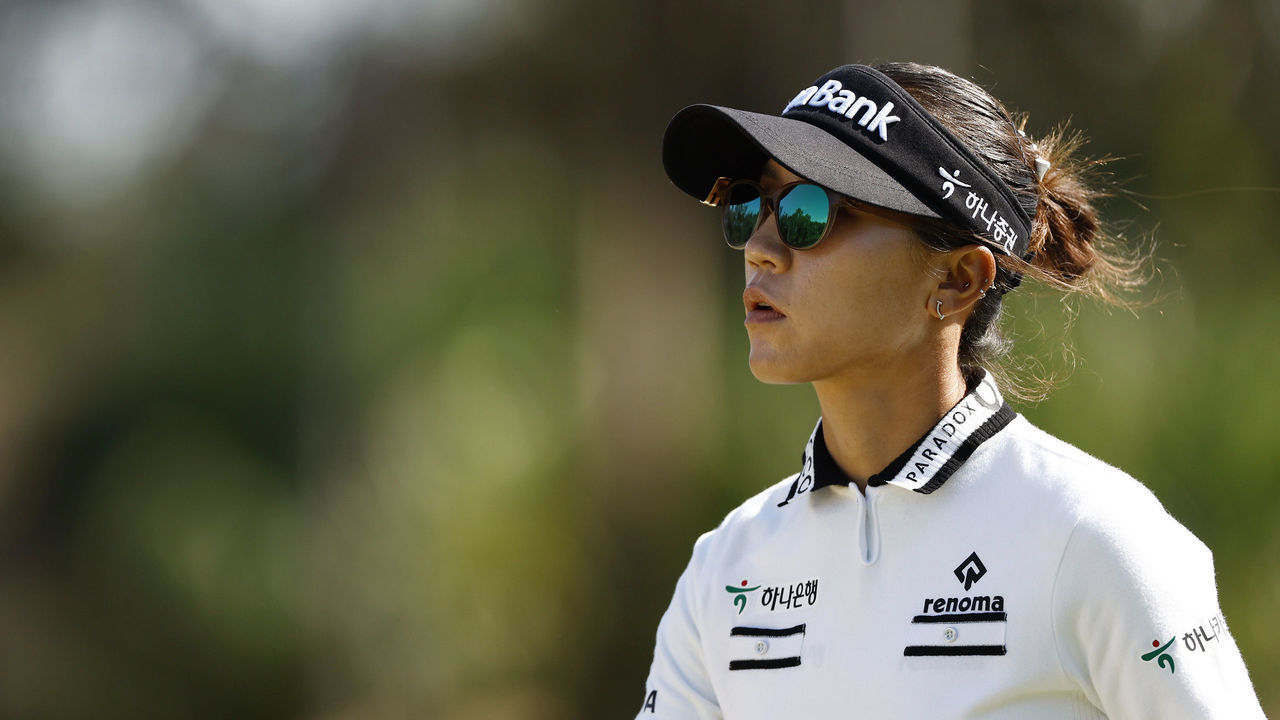 NAPLES, FLORIDA - NOVEMBER 17: Lydia Ko of New Zealand looks on during the first round of the CME Group Tour Championship at Tiburon Golf Club on November 17, 2022 in Naples, Florida.