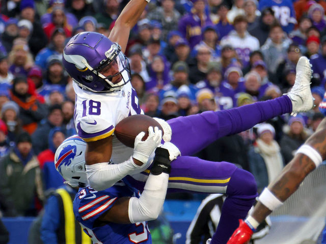 Jefferson soaring for Vikings with Cowboys set to visit - The San Diego  Union-Tribune