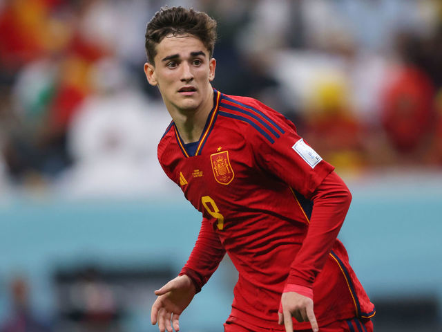 SPAIN HOME JERSEY WORLD CUP 2022 GAVI