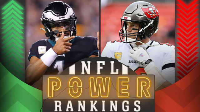 NFL Power Rankings - Week 13: Eagles back to No. 1, Bucs slide