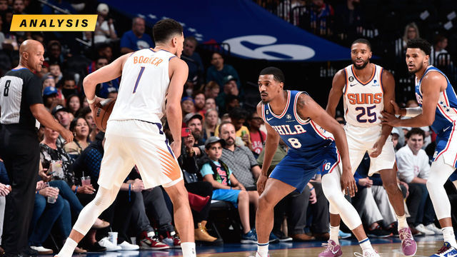 Can the 76ers sustain their improved defense when the starting backcourt returns?