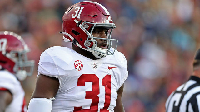 OXFORD, MISSISSIPPI - NOVEMBER 12: Will Anderson Jr. #31 of the Alabama Crimson Tide during the game against the Mississippi Rebels at Vaught-Hemingway Stadium on November 12, 2022 in Oxford, Mississippi.