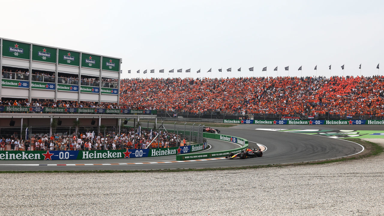 during the Formula 1 Grand Prix of The Netherlands at Zandvoort circuit in Zandvoort, Netherlands on September 4, 2022.