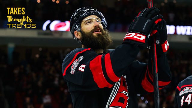 NHL Notebook: Brind'Amour talks Canes, Jost on waiver-wire life