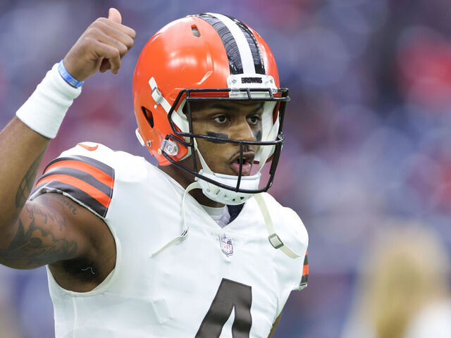 HOUSTON, TEXAS - DECEMBER 04: Deshaun Watson #4 of the Cleveland Browns in action against the Houston Texans at NRG Stadium on December 04, 2022 in Houston, Texas.