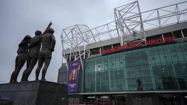 MANCHESTER, ENGLAND - NOVEMBER 23: A general view of Old Trafford Stadium, the home of Manchester United Football Club on November 23, 2022 in Manchester, England. Yesterday, the club released a statement indicating that the Glazer family who are majority owners of the club said they will "consider all strategic alternatives, including new investment into the club, a sale, or other transactions involving the company". The announcement came on the same day the club announced its star player, Cristiano Ronaldo, was leaving with immediate effect.