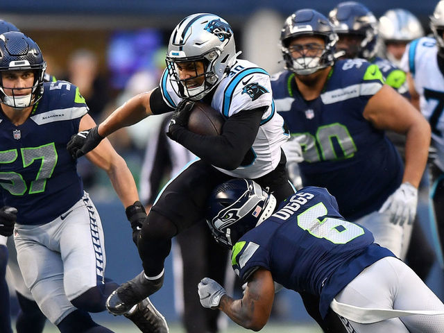 Panthers run over Seahawks for 30-24 victory 