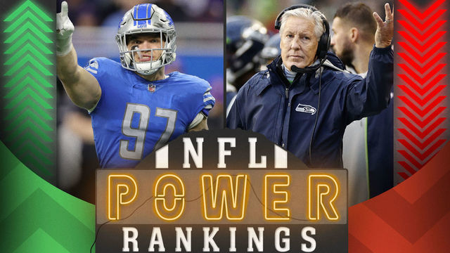 NFL Power Rankings - Week 15: Lions trending up, Seahawks stumble