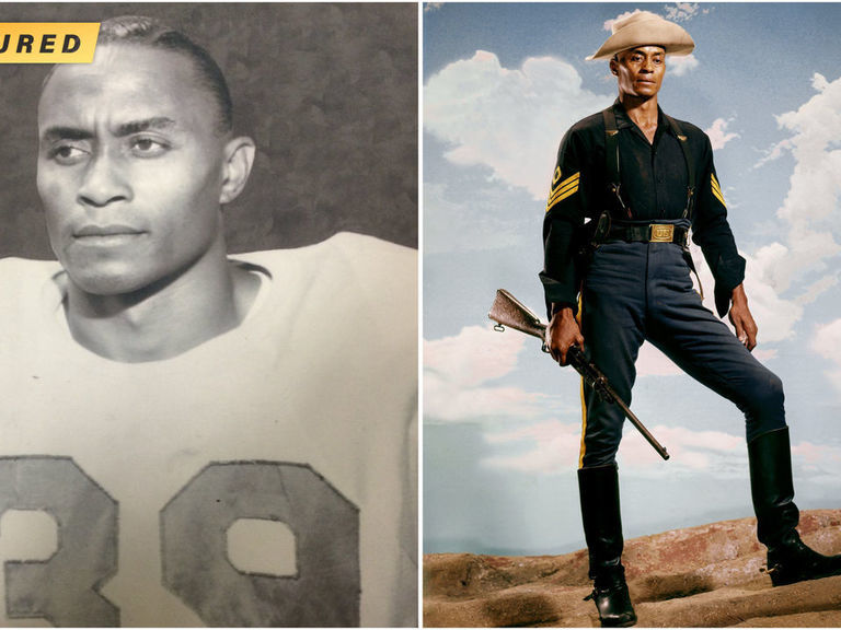 Who was Woody Strode Hollywood star who broke the NFL color barrier Who was Woody Strode Hollywood star who broke the NFL color barrier