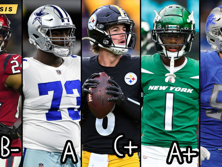 NFL rookie report card: Grading every 1st-round pick's debut season ...
