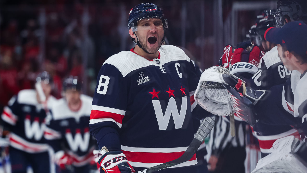 Alex Ovechkin Washington Capitals 802 Career Goals 2nd All Time