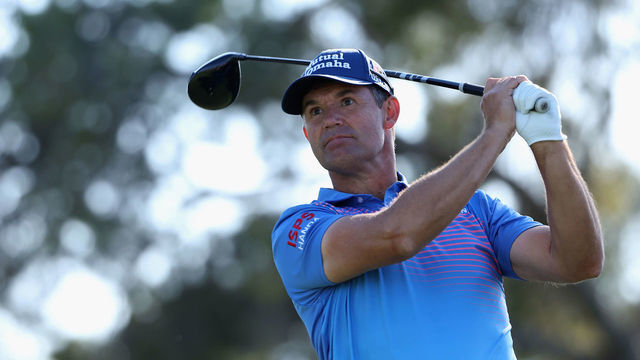 PHOENIX, ARIZONA - NOVEMBER 13: Padraig Harrington of Ireland plays a tee shot on the 1th hole during final round the Charles Schwab Cup Championship at Phoenix Country Club on November 13, 2022 in Phoenix, Arizona.