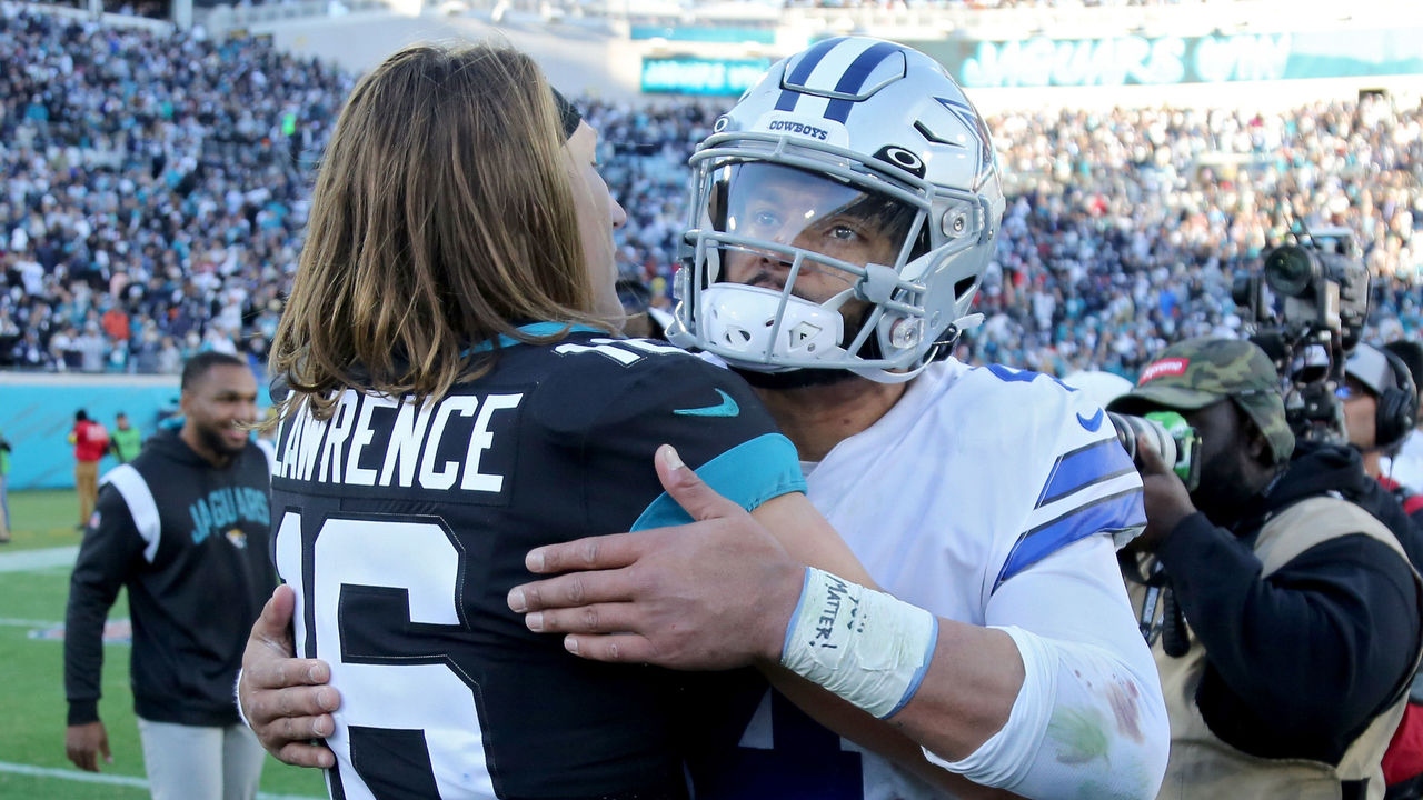 Dallas Cowboys 34-40 Jacksonville Jaguars, Prescott interception