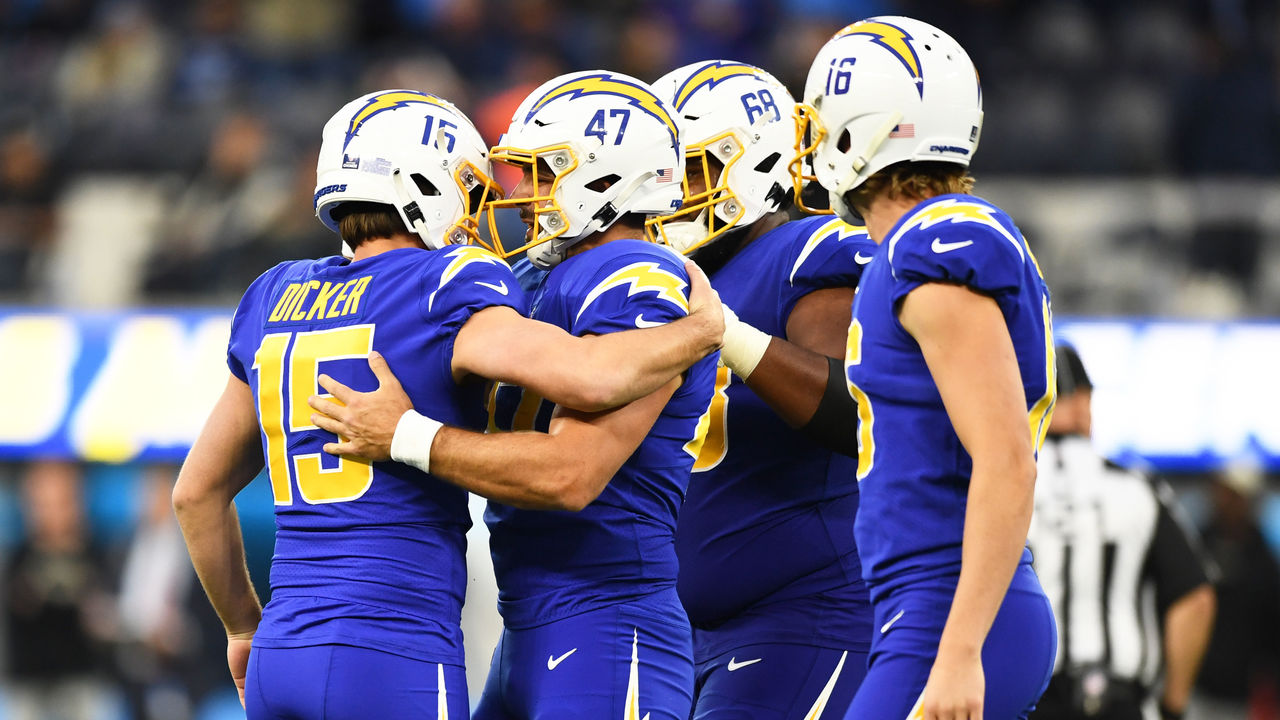 Justin Herbert, Cameron Dicker propel Los Angeles Chargers to victory over  Titans 