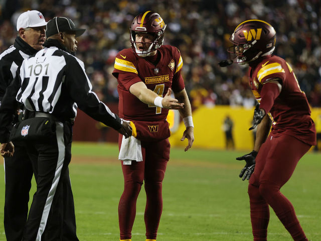 Commanders question officiating decisions in loss to Giants…