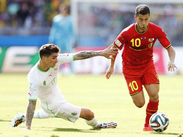 LIVE - Belgium 0, Algeria 1: Belgians look better to start 2nd half, Algeria still holding strong