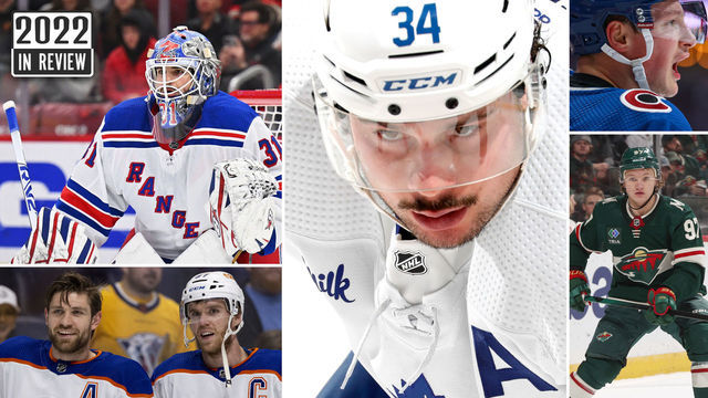 Top 10 NHL players of 2022