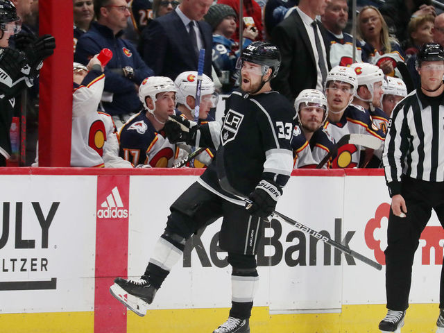 Alex Iafallo of the Los Angeles Kings celebrates his overtime goal News  Photo - Getty Images