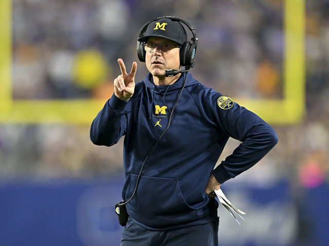 Jim Harbaugh stays in Michigan