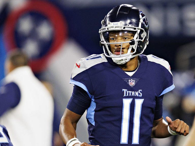 Titans' Dobbs named starting QB for winandin game vs. Jaguars