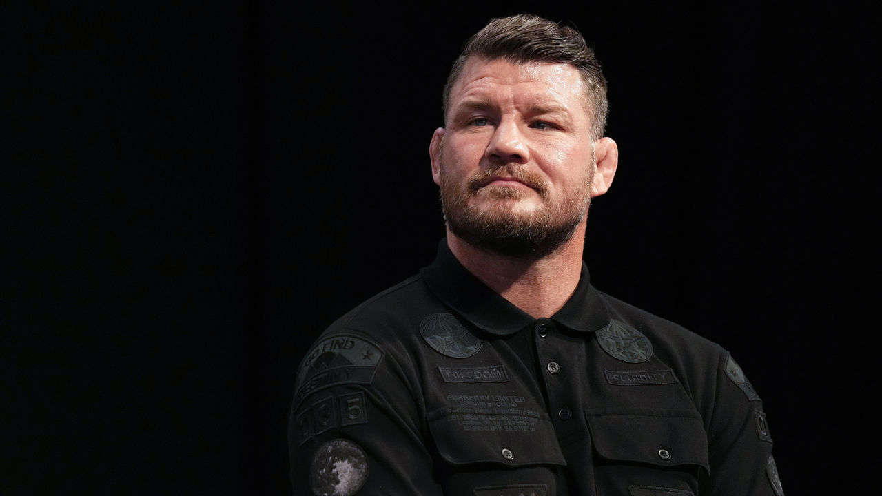 LONDON, ENGLAND - JULY 22: Michael Bisping hosts the UFC 280 Press Conference at O2 Arena on July 22, 2022 in London, England.