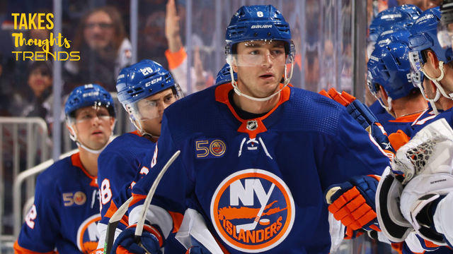 Isles reap rewards of riskier hockey, McDavid's tear, and 4 other NHL items