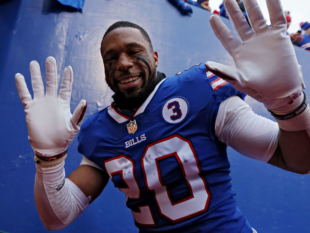 Bills end Patriots' season in emotional 35-23 win dedicated to