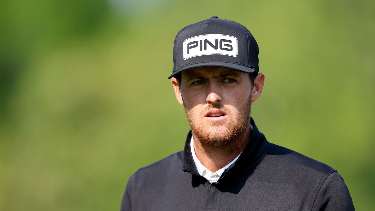 TULSA, OKLAHOMA - MAY 22: Mito Pereira of Chile walks on the 16th hole during the final round of the 2022 PGA Championship at Southern Hills Country Club on May 22, 2022 in Tulsa, Oklahoma.