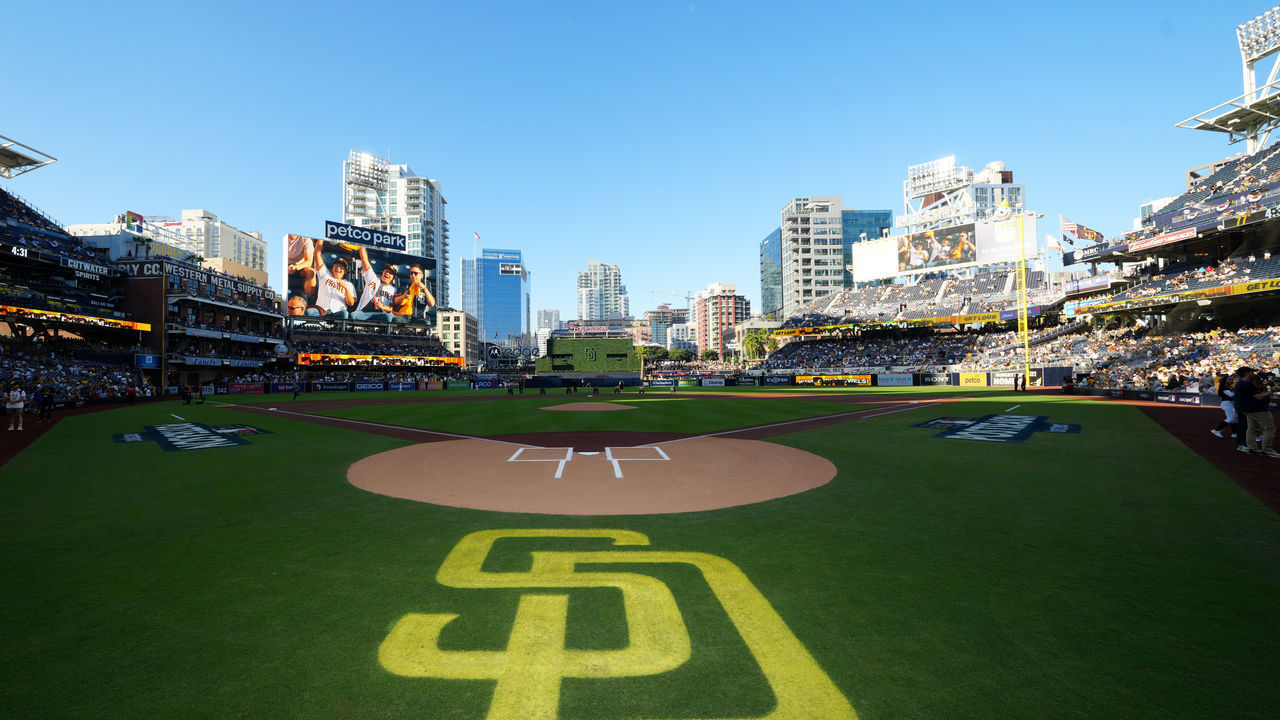 SAN DIEGO, CA - OCTOBER 18: A general view of the field before the game between the Philadelphia Phillies and the San Diego Padres at Petco Park on Tuesday, October 18, 2022 in San Diego, California.